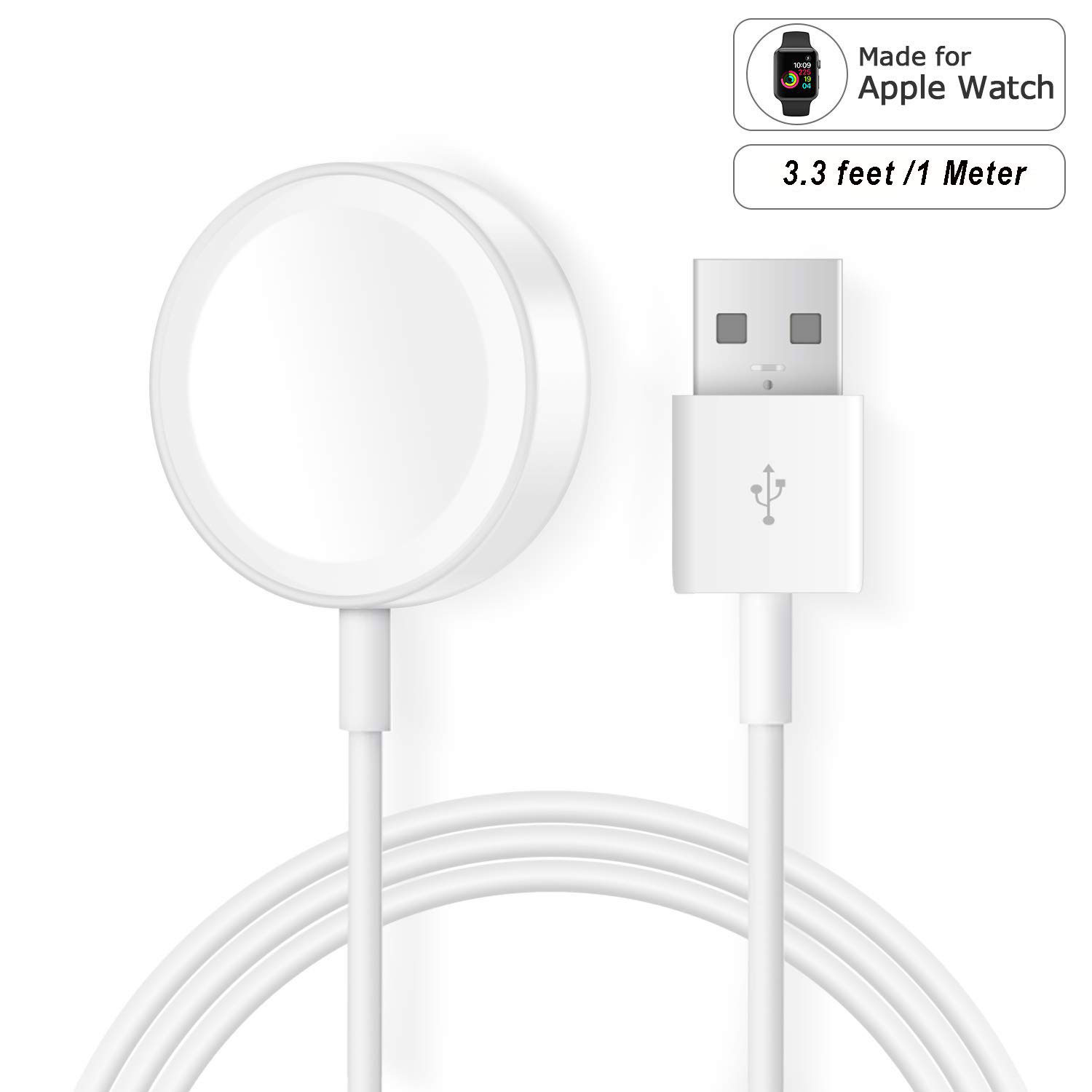 Magnetic WATCH Charger Cable Compatible with Apple WATCH Series 7/6/SE/5/4/3/2/1